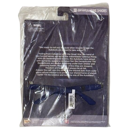 NEW Optimus Prime Shades Sunglasses Hasbro Licensed Toy Costume Character - Picture 4 of 5